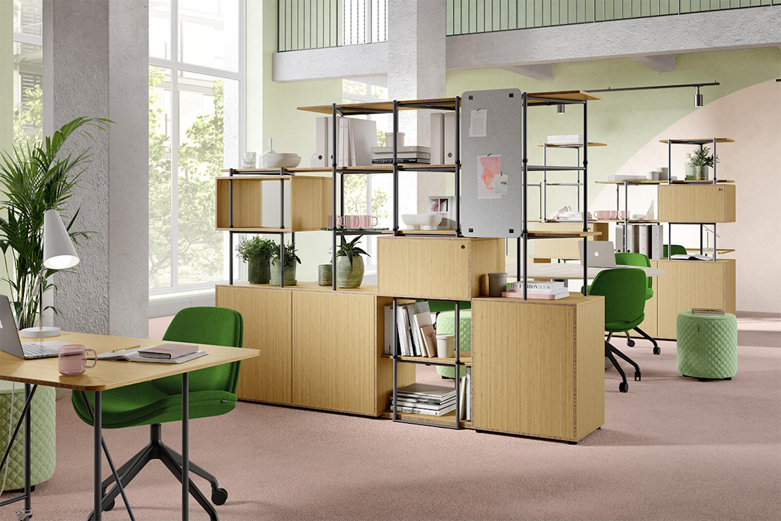 Frovi Bamboo office furniture interior design trend