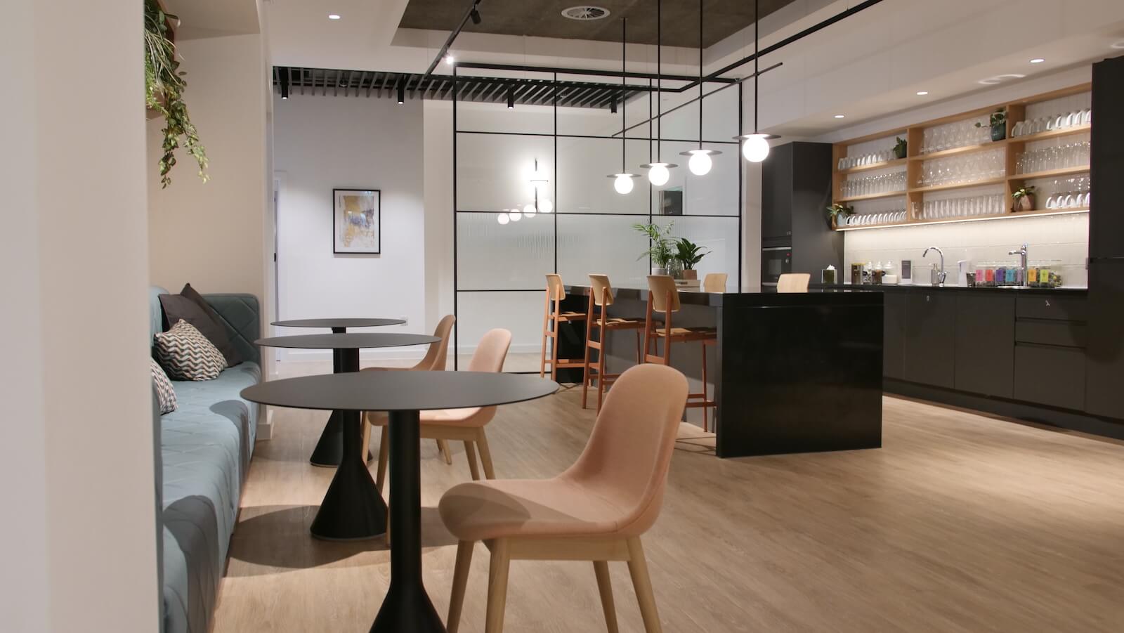 Penketh Group workplace kitchen fit out and furniture design