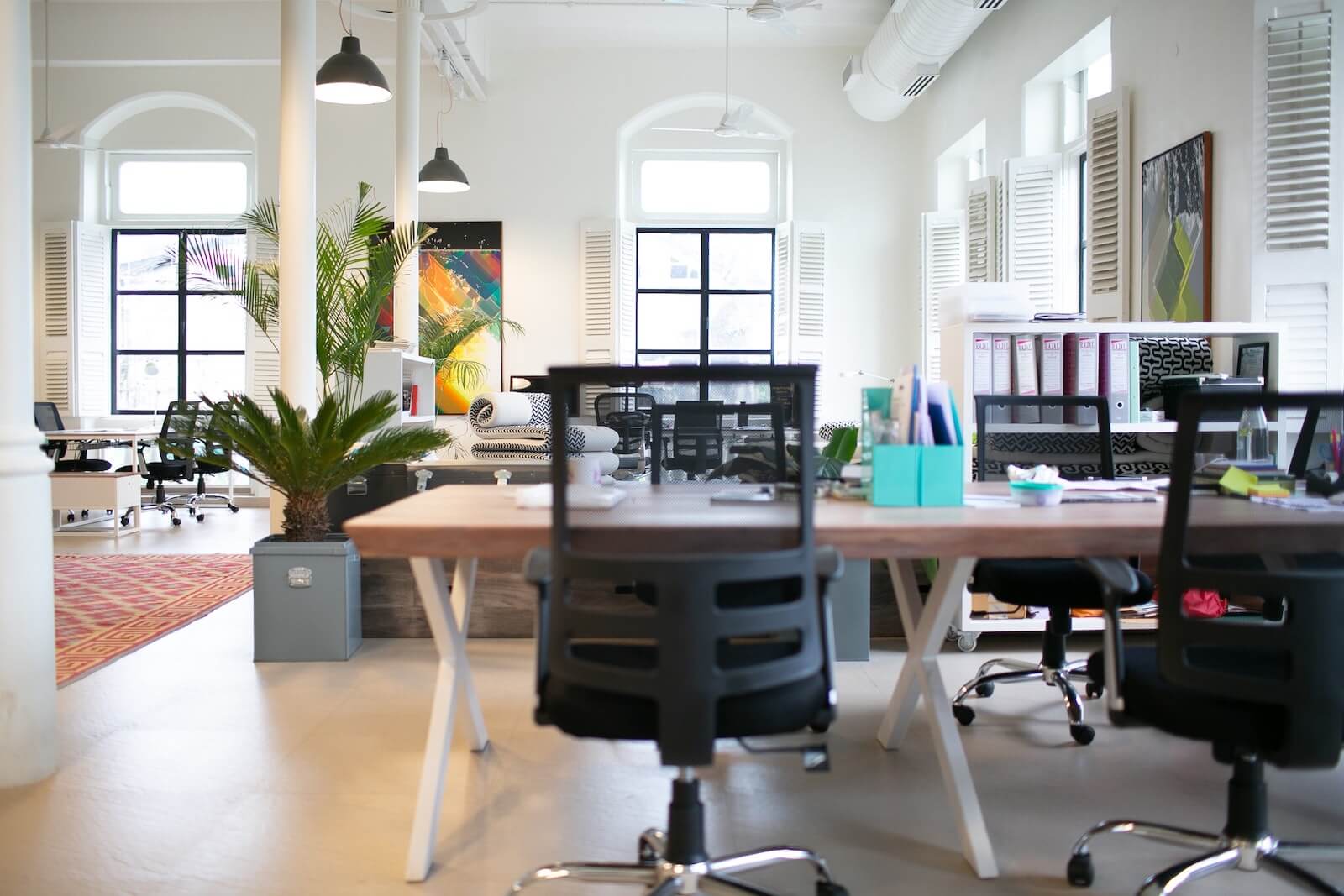 The benefits of natural light in the workplace