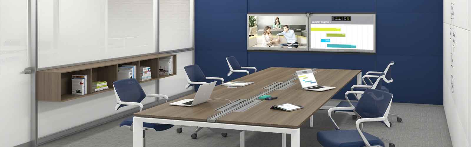 Media:scape by steelcase bringing furniture and technology together