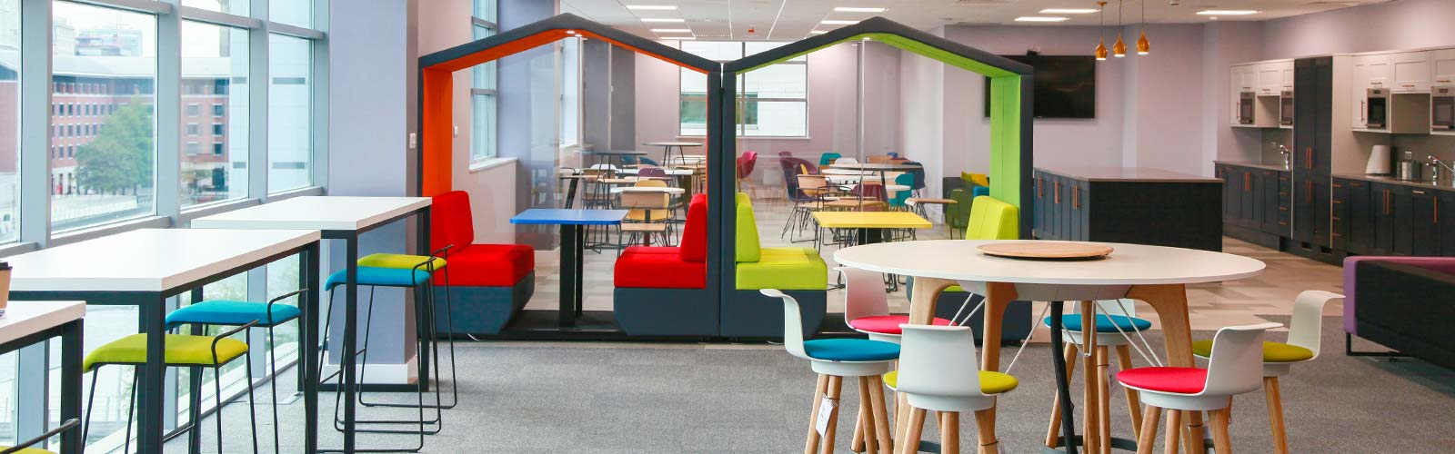 To booth or not to booth? Benefits for your office interior design -  Penketh Group