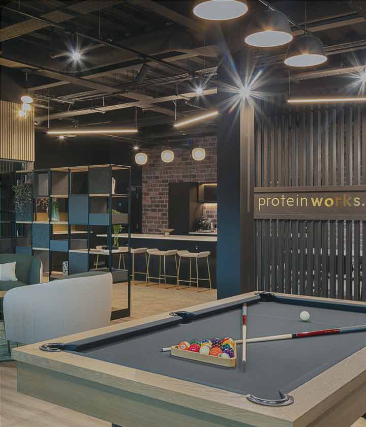 Penketh Interiors Office Fit Out Project for Protein Works Liverpool